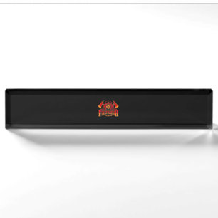 Firefighter Gift For Fireman Or Woman Nameplate