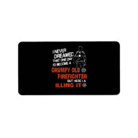 Firefighter Gift | Grumpy Old Firefighter