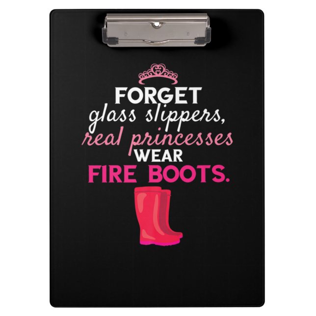 Firefighter Gift | I Put Out Firefighter Clipboard (Front)