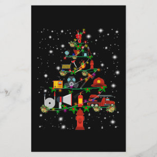 Firefighter Gift   Merry Christmas Firefighter Fun Flyer