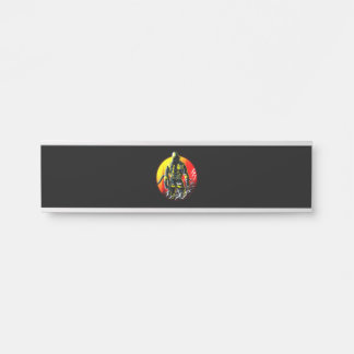 Firefighter Gift | The Man Firefighter Door Sign