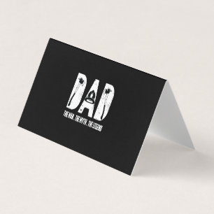 Firefighter Gift   The Man The Myth The Legend Business Card