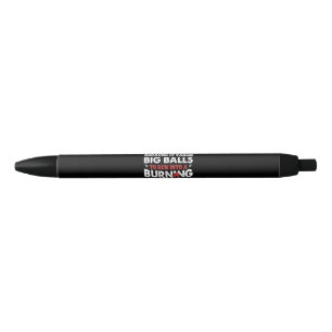 Firefighter Gift Volunteer Firefighter Black Ink Pen
