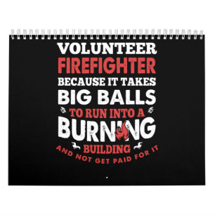 Firefighter Gift   Volunteer Firefighter Calendar