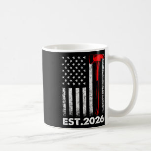 Firefighter Graduation Est 2026 Fire Academy Exam Coffee Mug