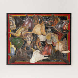 Firefighter Helmets of Old Jigsaw Puzzle