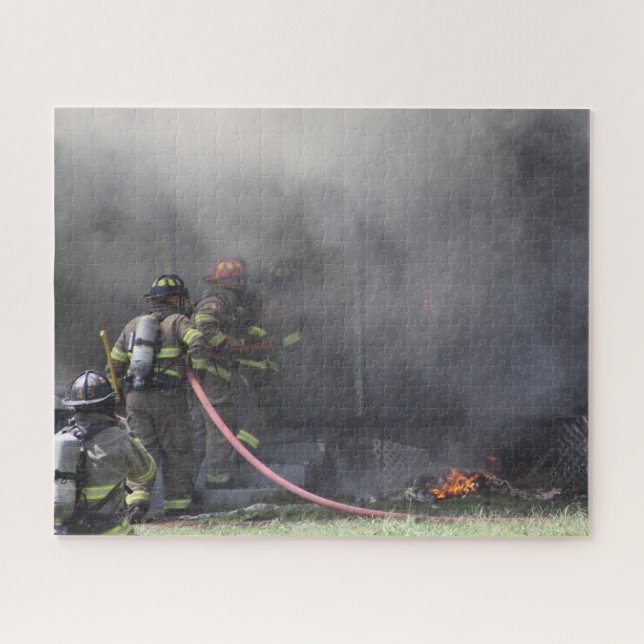 Firefighter Jigsaw Puzzle (Horizontal)