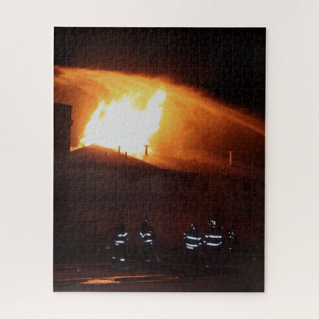 Firefighter Jigsaw Puzzle (Vertical)