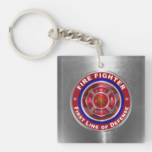 Firefighter  keychain