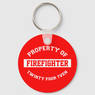 Firefighter Keychain