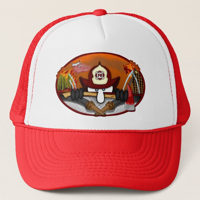 Firefighter Kilroy Hat (Front)