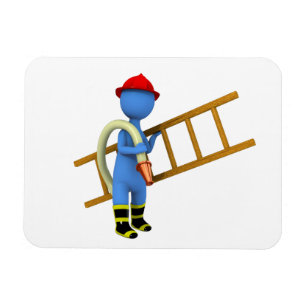 Firefighter Magnet
