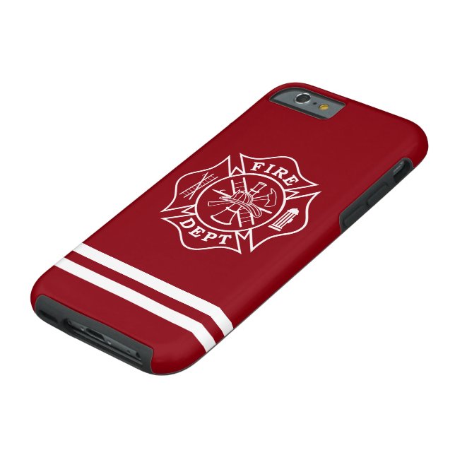 Firefighter Maltese Cross Phone Case (Top)