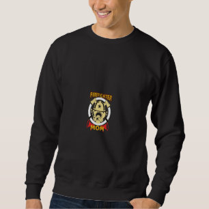 Firefighter Mom Best Fireman Gift Proud Rescue Cre Sweatshirt