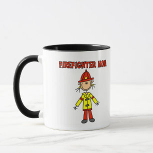 Firefighter Mom Tshirts and Gifts Mug