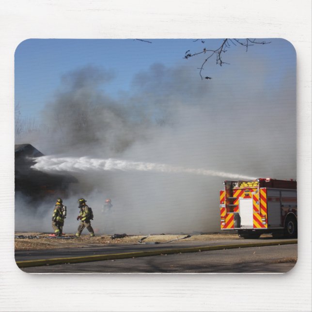 Firefighter Mouse Pad (Front)