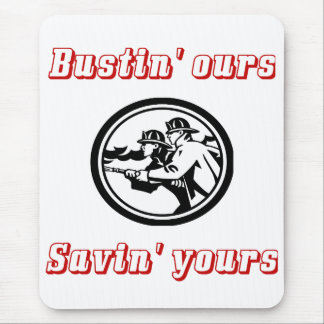 Firefighter Mouse Pad. Mouse Pad