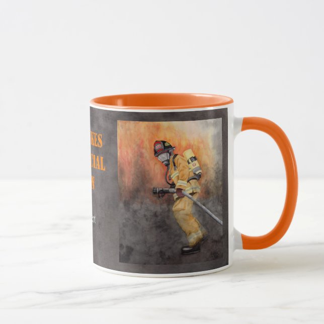 Firefighter Mug It Takes A Special Man Personalize (Right)