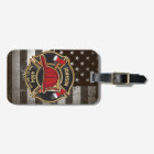 Firefighter NAME Fireman Fire Department USA Flag