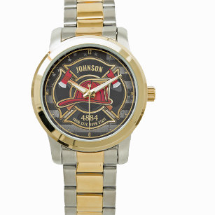 Firefighter watches sale personalized