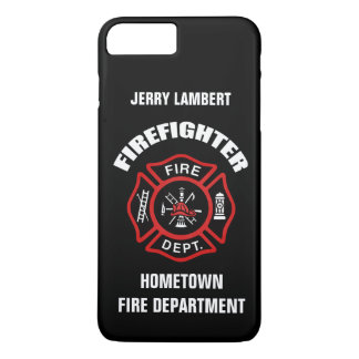 Firefighter Name Template iPhone 8 Plus/7 Plus Case