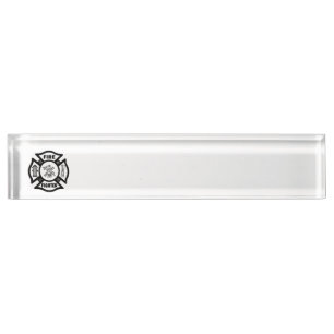 Firefighter Nameplate