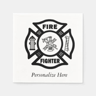 Firefighter Napkin