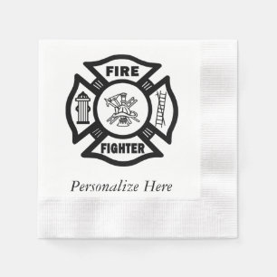 Firefighter Napkin
