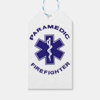 Firefighter Paramedic Gift Tags