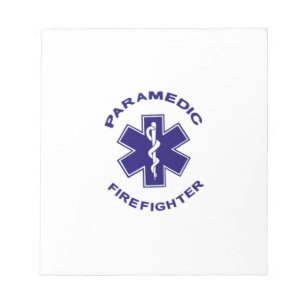 Firefighter Paramedic Notepad