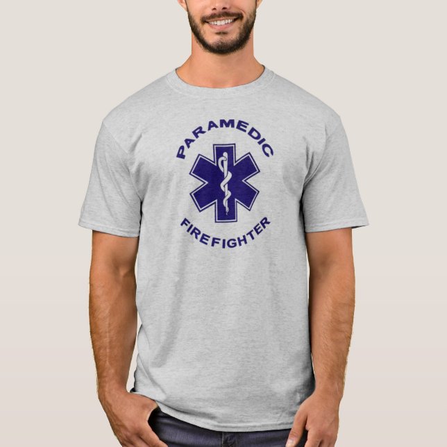 Firefighter Paramedic T-Shirt (Front)