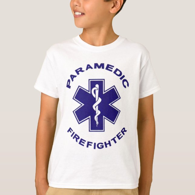 Firefighter Paramedic T-Shirt (Front)