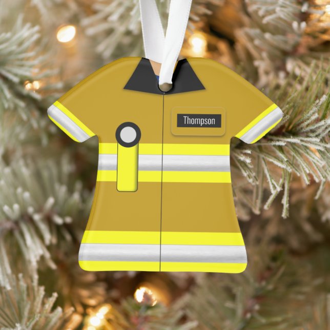 Firefighter Profession Ornament (Tree)