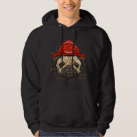 Firefighter Pug Fire Department Fireman Pet Pug Do
