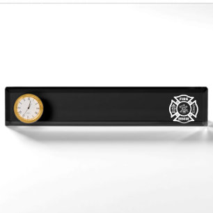 Firefighter Rescue Nameplate