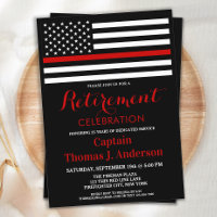 Firefighter Retirement Celebration Fireman 