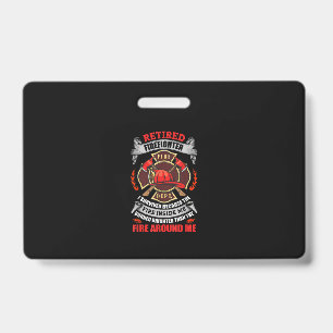Firefighter Retirement Gifts For Men 2021 Quotes Badge