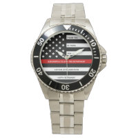 Firefighter Retirement Modern Years Thin Red Line