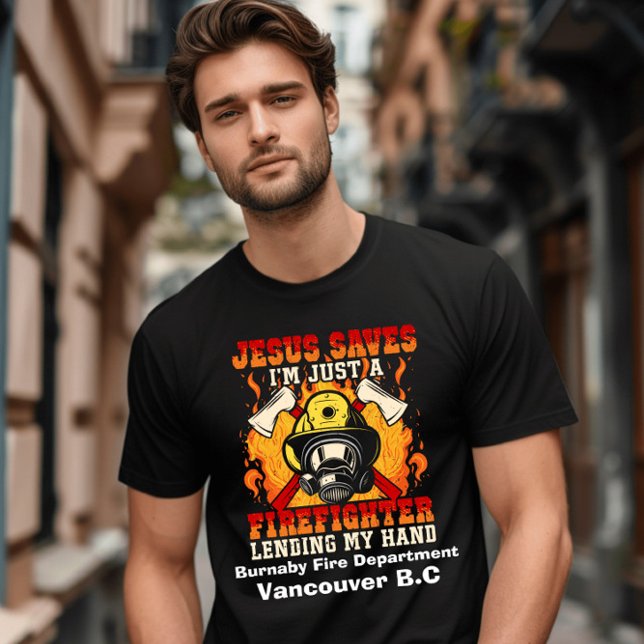 Firefighter’s hopeful call to action T-Shirt (Creator Uploaded)