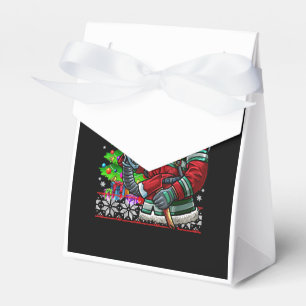Firefighter Santa Claus Fireman Costume Ugly Favor Box