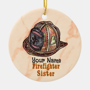 Firefighter Sister firefighters ornament