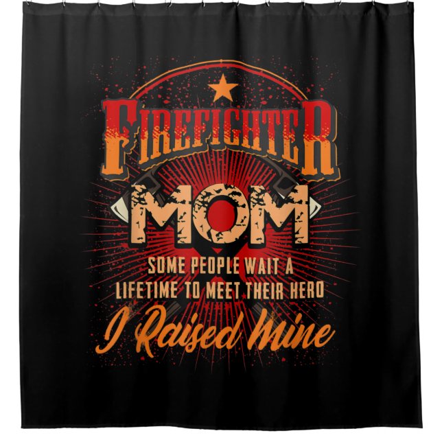 Firefighter Support - Fireman Proud Mom (Front)