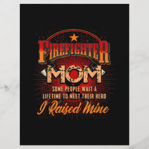 Firefighter Support - Fireman Proud Mom Flyer