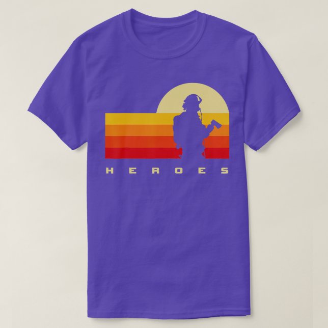 Firefighter  T-Shirt (Design Front)