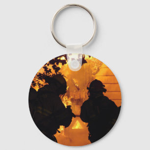 Firefighter Team Keychain