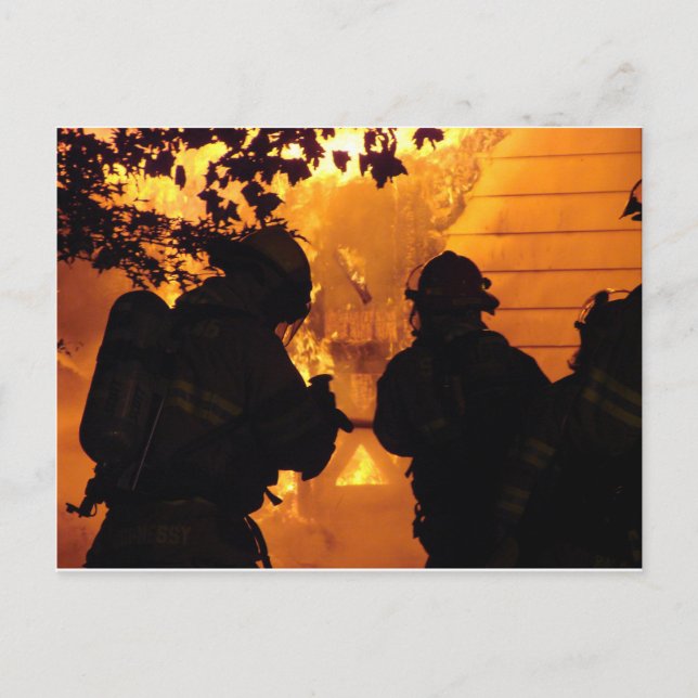 Firefighter Team Postcard (Front)
