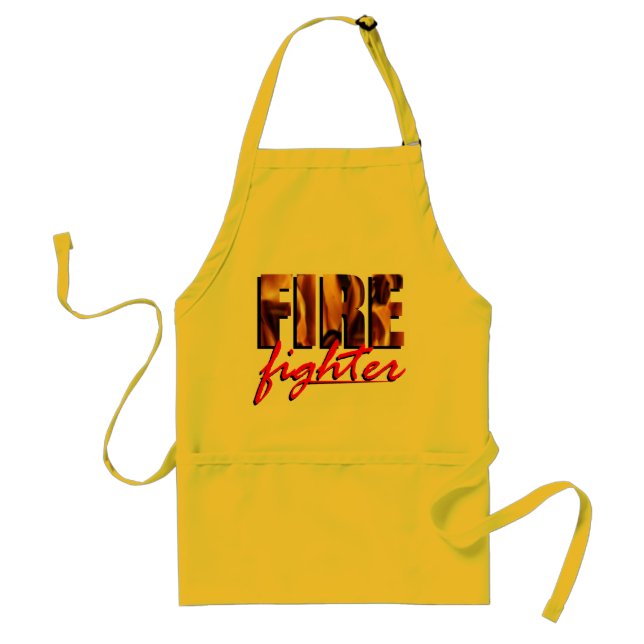 Firefighter themed apron (Front)