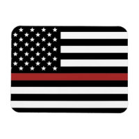 Firefighter Thin Red Line America Flag Fire Rescue