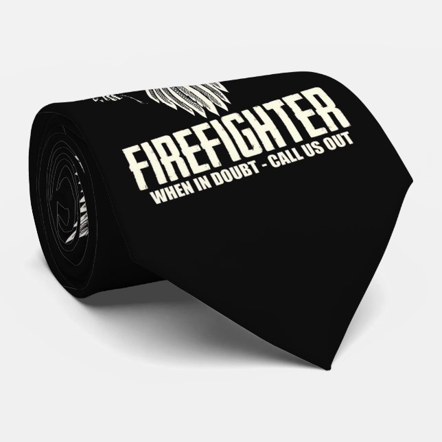 firefighter tie (Rolled)