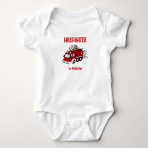 Firefighter Training Baby Bodysuit